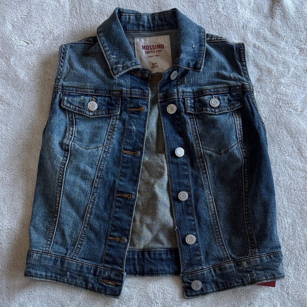 Mossimo Denim Vest
